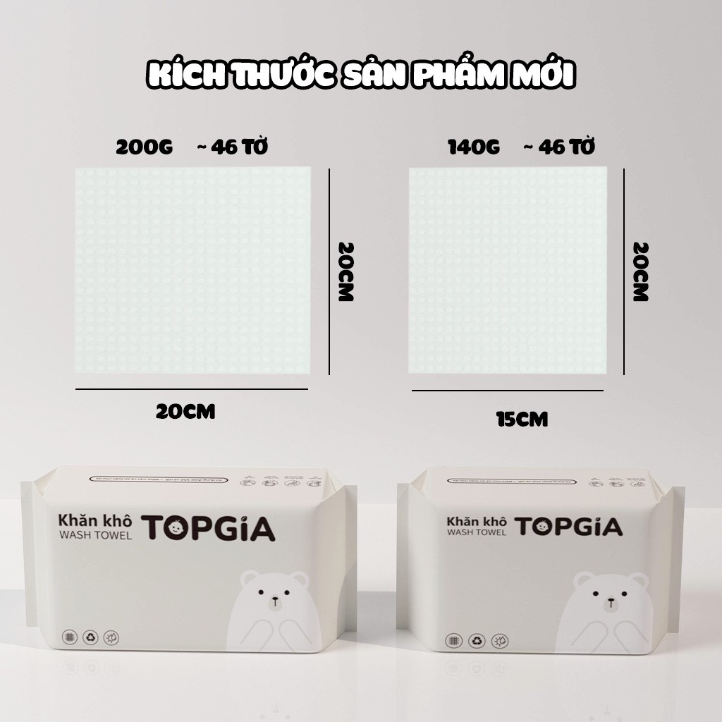 Khăn lau dùng 1 lần Top Gia đa năng tiện lợi cho mọi gia đình