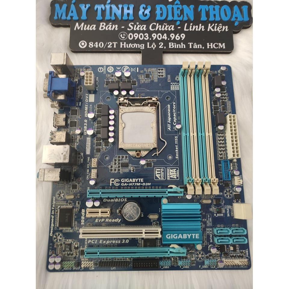 Mainboard bo mạch chủ Gigabyte GA-H77M-D3H - hàng chính hãng