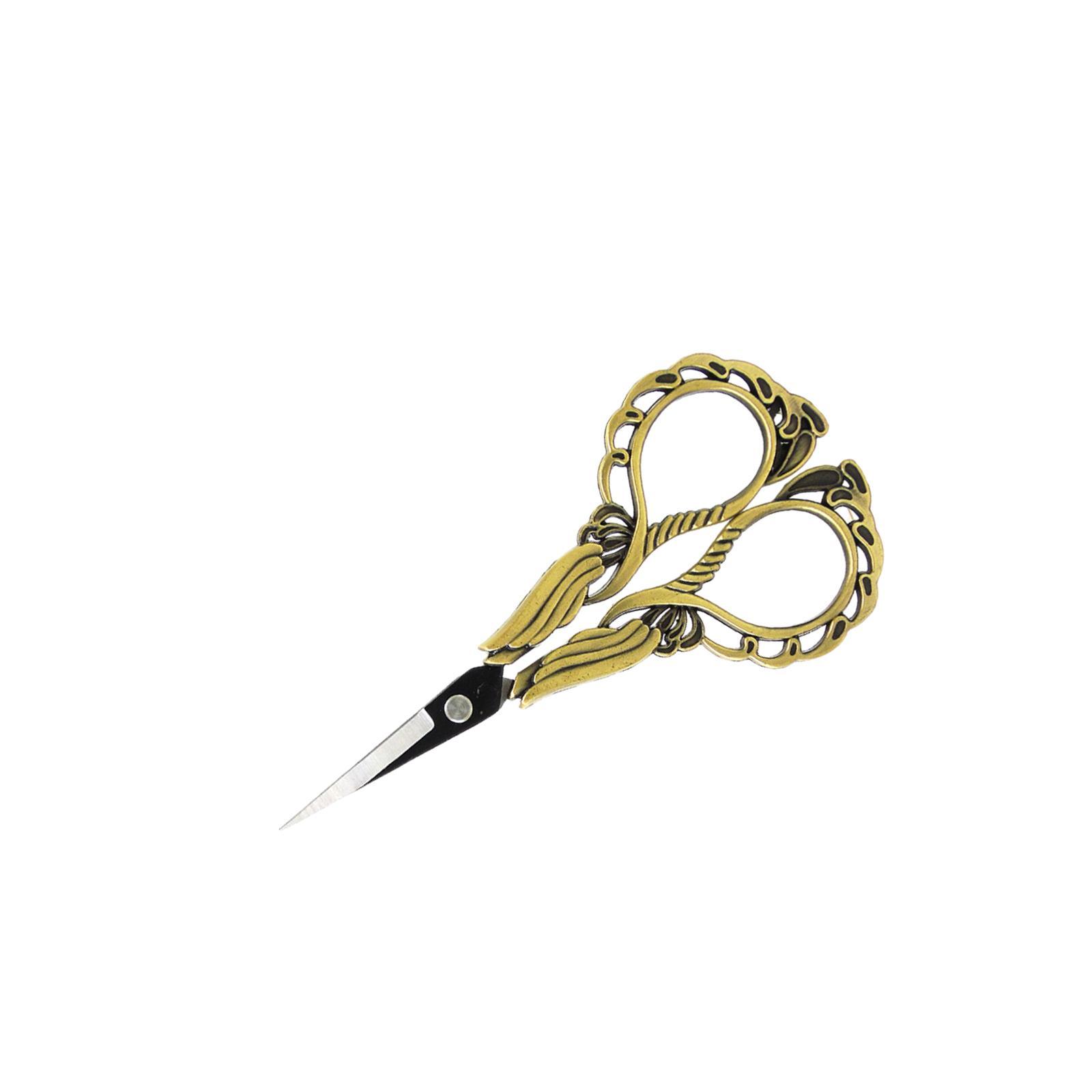 Embroidery Scissors Sewing Lightweight Stainless Steel Orchid Scissors for Crafting Dressmaking Sewing Craft Supplies Artwork