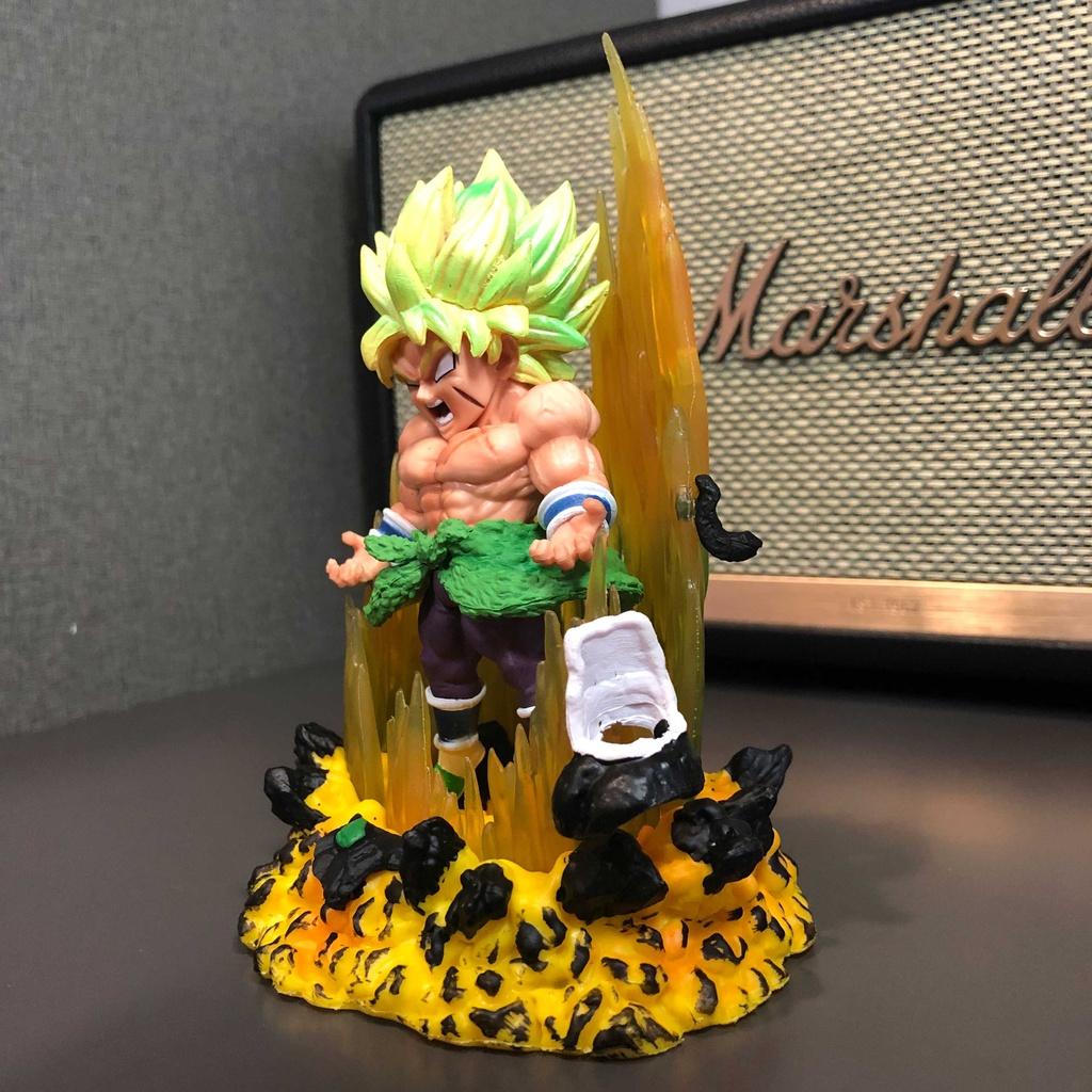 Figure / Mô hình Broly Super Saiyan có LED 14cm - Dragon Ball