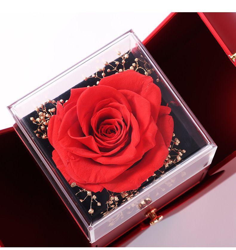 Quà tặng hoa hồng, Quà tặng hoa hồng vĩnh cửu cho phụ nữ bạn gái Granny Sister, được bảo tồn Rose cho Ngày lễ tình nhân ngày Phụ nữ Ngày của Mẹ Ngày cưới