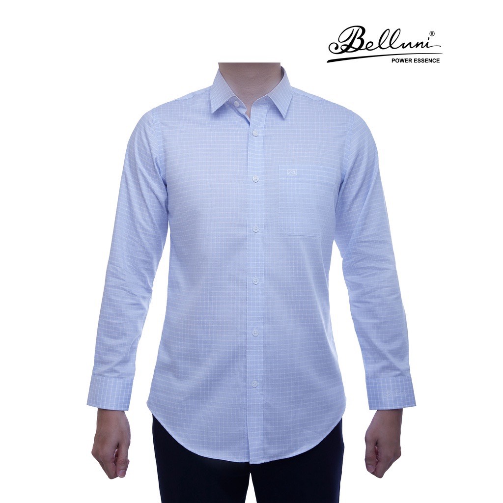 Áo Sơ mi nam dài tay Belluni LUXURY Chất 100% Cotton cao cấp màu sắc trang nhã sang trọng-ABD.CM.BE.164.B7