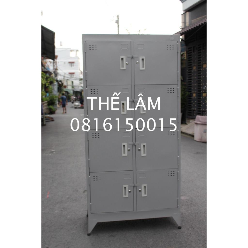 TỦ HỒ SƠ - TỦ LOCKER 8 NGĂN DÀNH CHO VĂN PHÒNG CAO CẤP - SƠN TĨNH ĐIỆN CAO CẤP