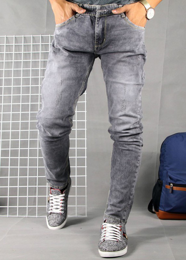 Quần Jean Nam Xám Trơn JEANXAM01