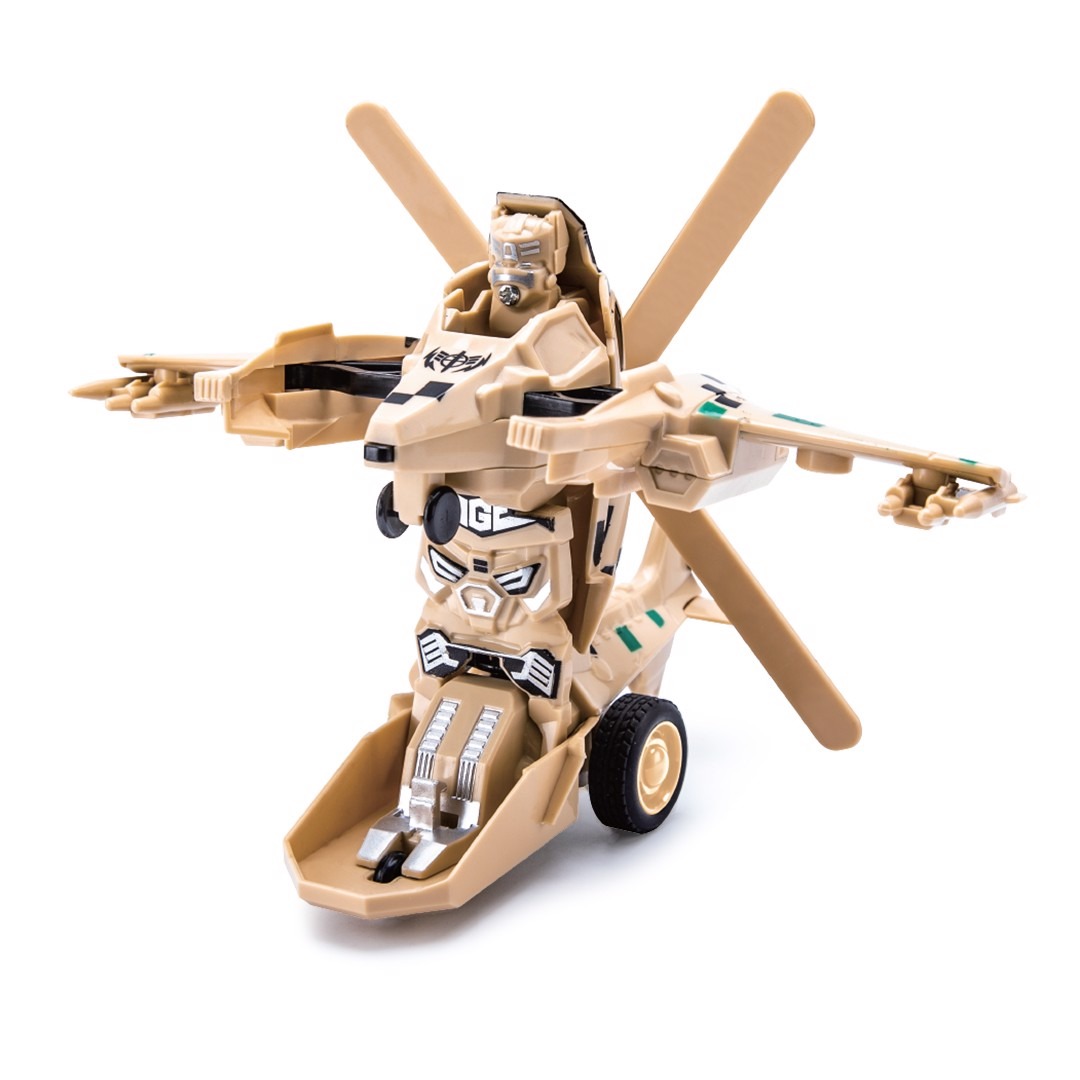 Đồ Chơi DUKA: Robot Biến Hình - Trực Thăng Tấn Công DK81133