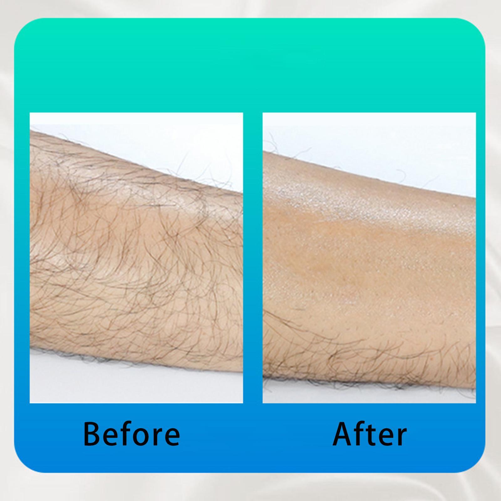 2Pcs Women Crystal Hair Remover Eraser for Legs,Arms