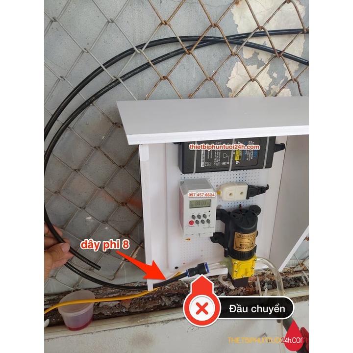 Nối giảm chịu áp từ 12mm ra 8mm dành cho phun sương, khí nén