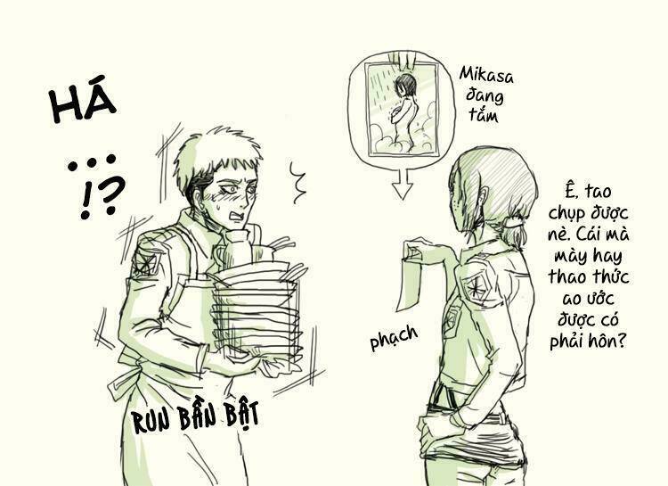tấn công người khổng lồ - doujinshi jean kirstein chapter 5 8