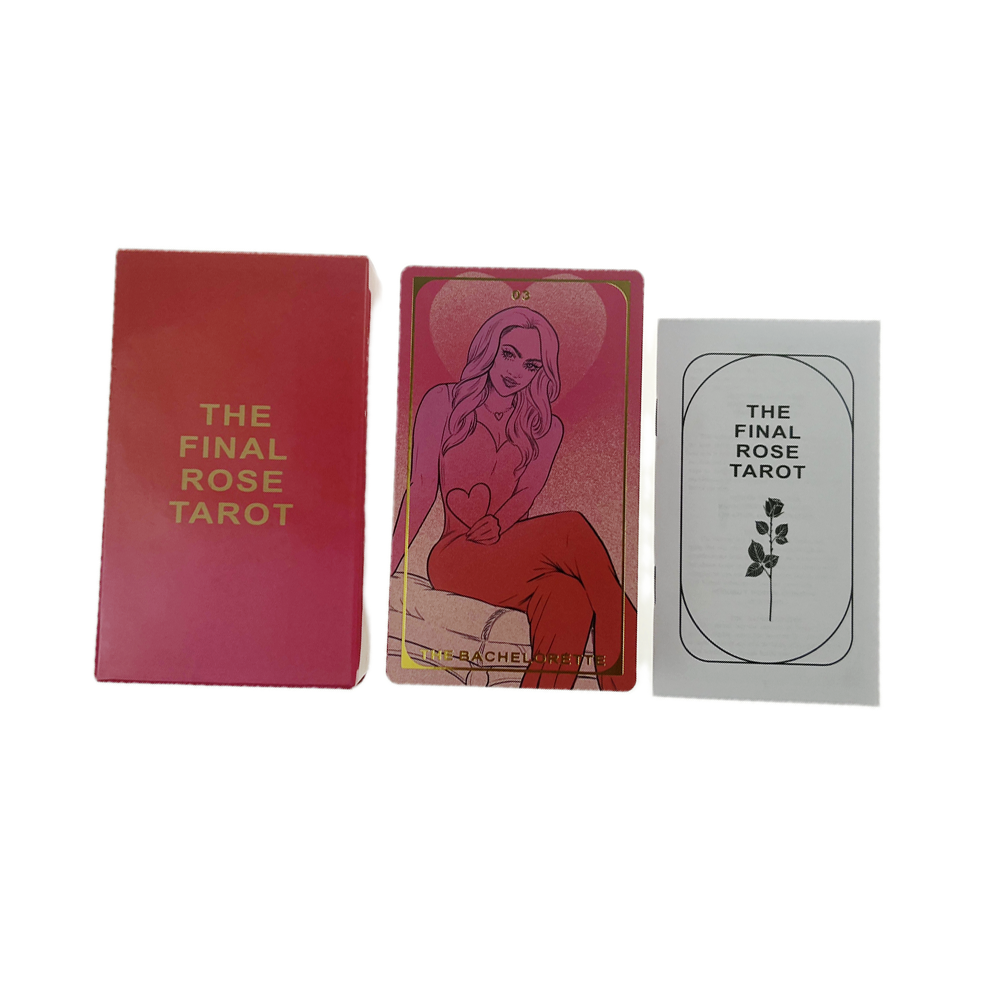 [Size Gốc] Bộ Bài Final Rose Tarot 78 Lá Bài 7x12 Cm Đá Thanh Tẩy