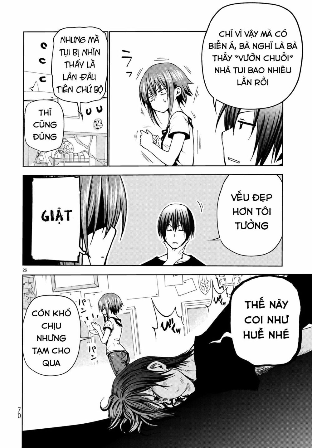 cô gái thích lặn - grand blue chapter 45 26
