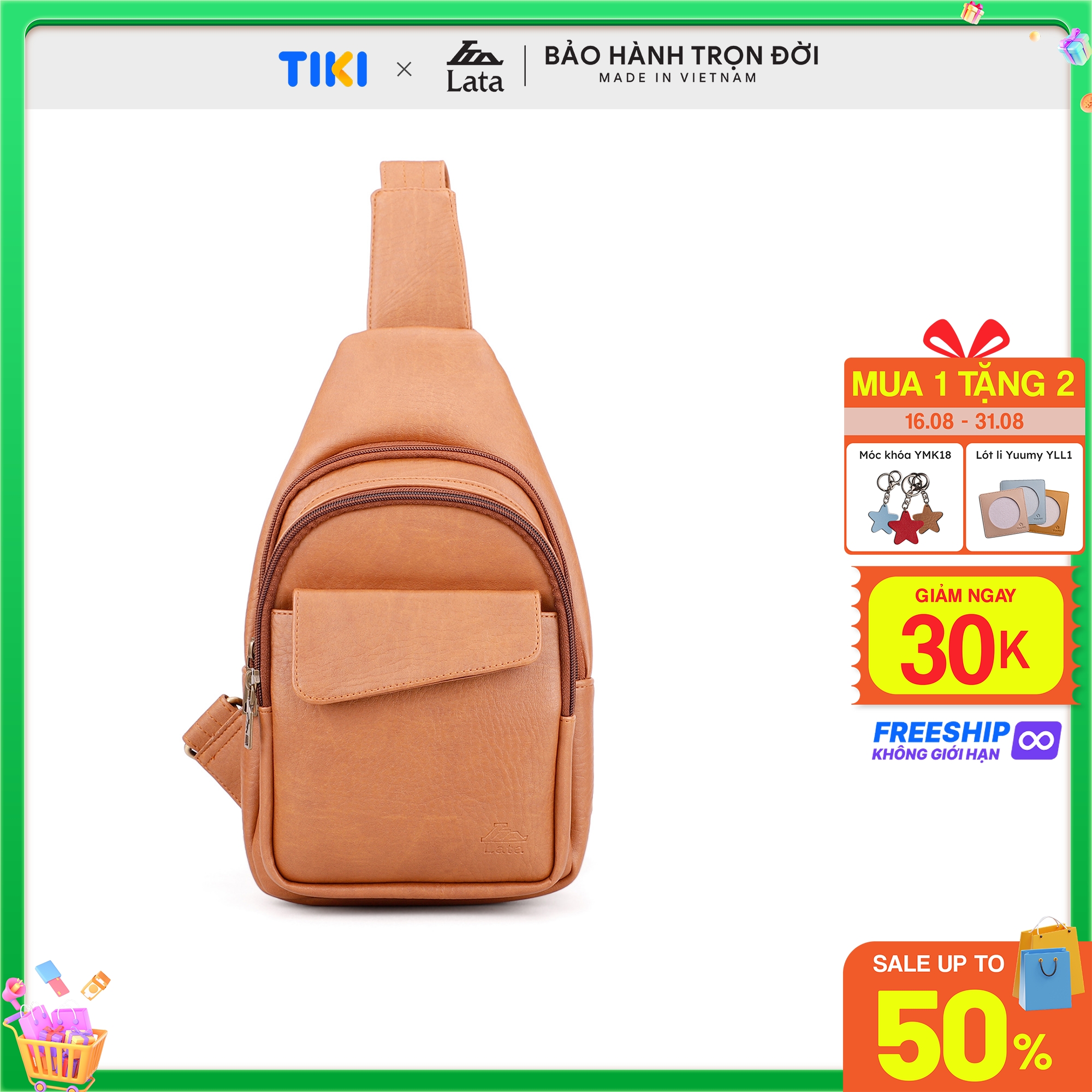 Túi Đeo Chéo Da Nam LATA BALC23