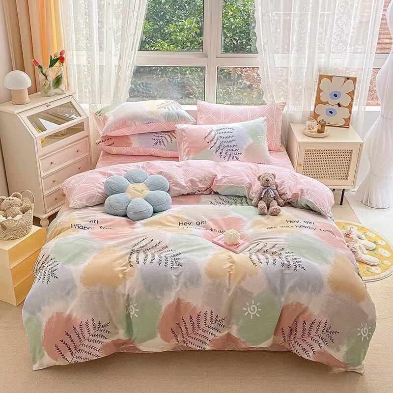 Set Cotton Living 100%cotton Thổ Cẩm Sắc Màu Hàng Nhập Khẩu Cao Cấp Trong BST HELLO SUMMER