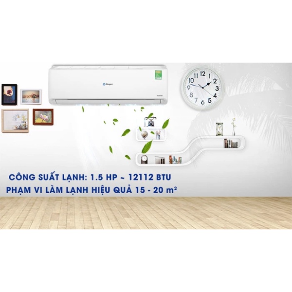 Máy lạnh 1 chiều Casper Inverter 12000BTU (1.5HP) MC-12IS33  ( Model 2022 ) - Hàng chính hãng  (Giao hàng toàn quốc )