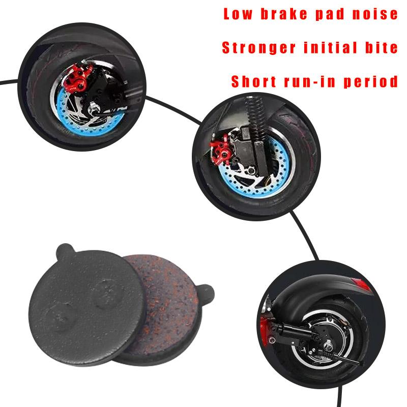 Mới Đa Năng Gốm Sứ Composite Kim Loại Má Phanh Đĩa Cho VSETT 9 9/Cho ZERO 9 Kẹp Phanh Sau Cho Xe Điện má Phanh Đĩa Color: 4pairs