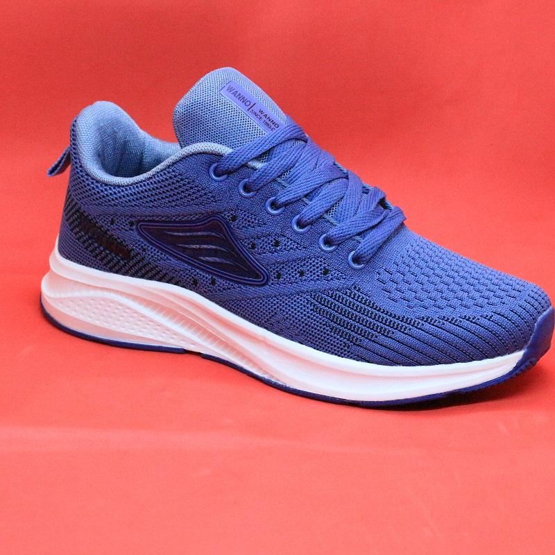 Giày sneaker nam giày thể thao nam màu xanh