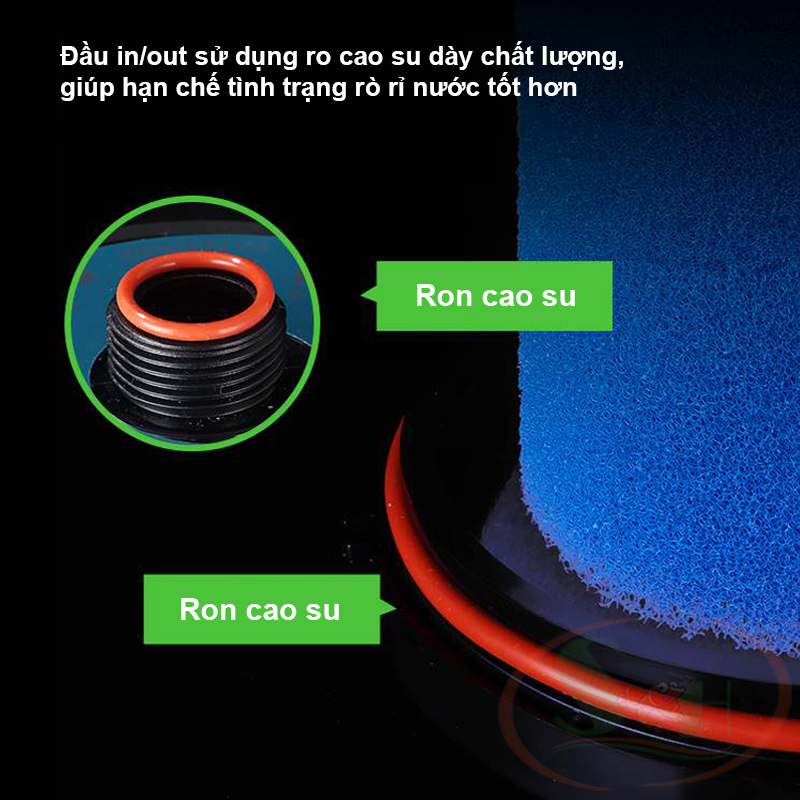 Lọc phụ Marine Front Filter Pro 200A, 200B, 240A, 240B phi 12, 16, 20 mm pre filter bể cá tép thủy sinh