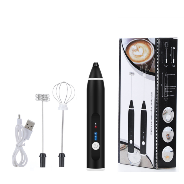 Mini Bọt Sữa Cầm Tay Di Động Sạc Cà Phê Đánh Uống Trộn Sữa Rửa Mặt Foamer Cho Cappuccino Chocolate Nóng Frappe Đánh Trứng