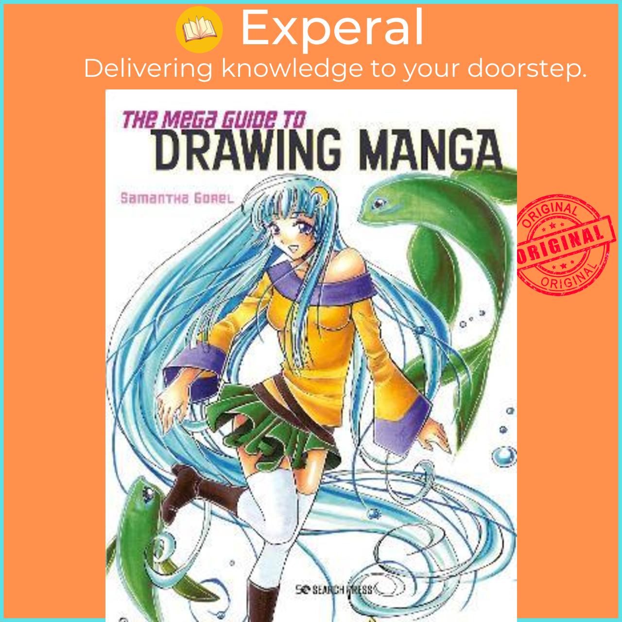 Sách - The Mega Guide to Drawing Manga by Samantha Gorel