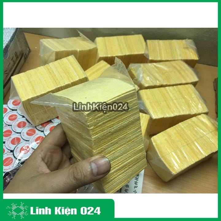 Bọt biển chùi mỏ hàn 8x8cm siêu dầy lau mũi hàn cực sạch