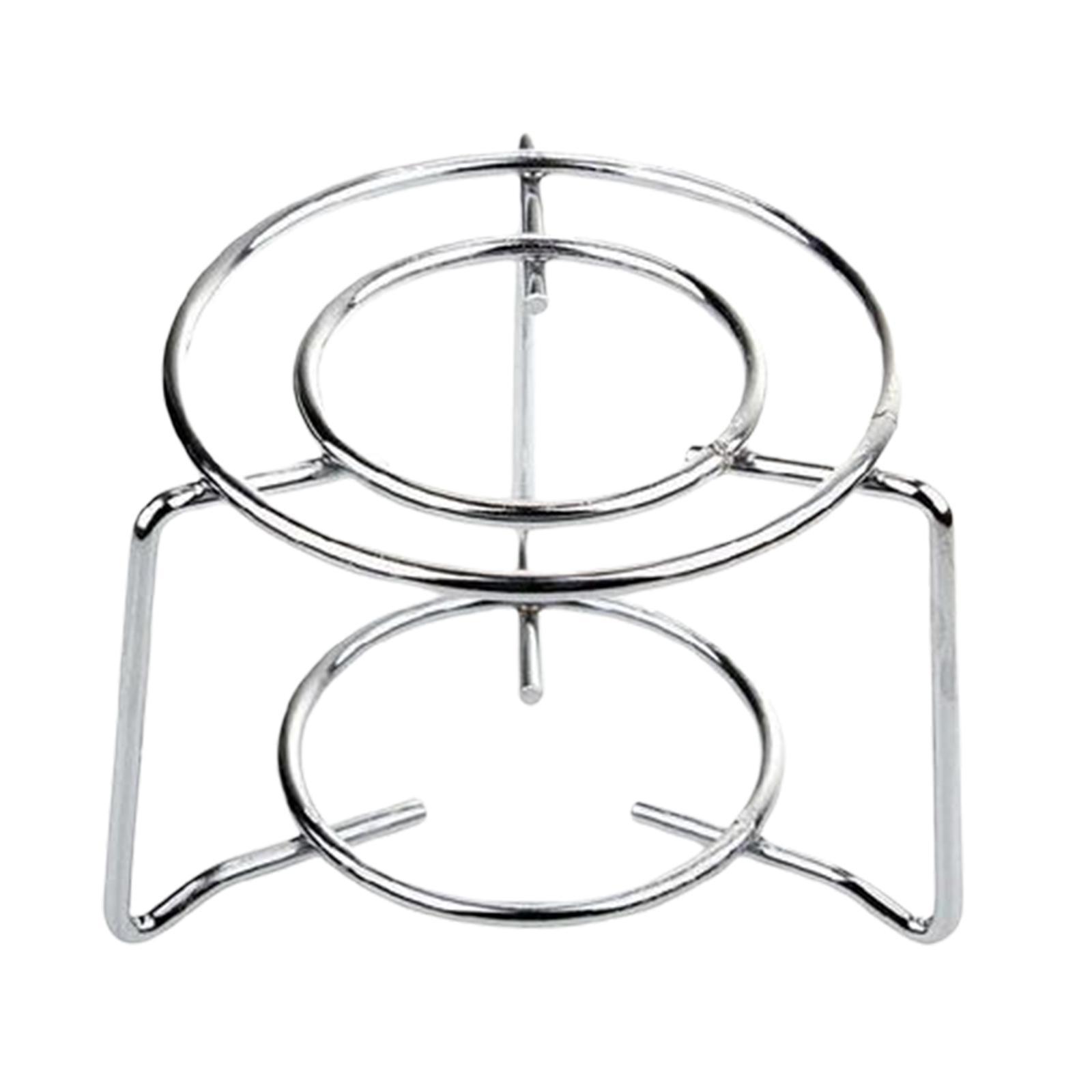 Coffee Pot Bracket with Stoves Pot Rack Cast Iron Portable for Stovetop