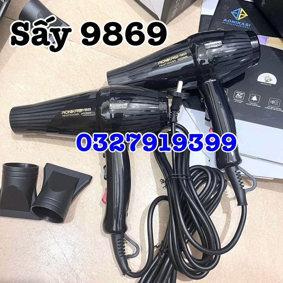 Máy sấy tóc cao cấp AONIKASI 9869 2400W- sấy chuyên nghiệp