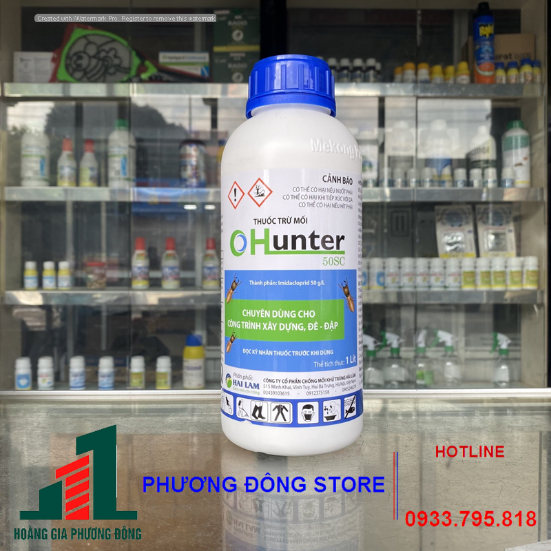 Thuốc diệt mối tận gốc hiệu quả cao OHUNTER 50SC-1 lít