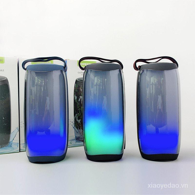 Loa bluetooth không dây P40 chống nước có đèn nhiều màu sắc