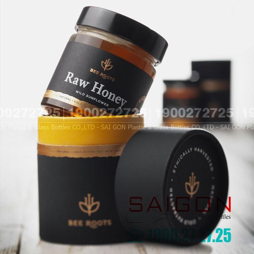 Hũ Gia Vị Trụ Tròn Nắp Thiết Bản Dày | Tùy Chọn Dung Tích