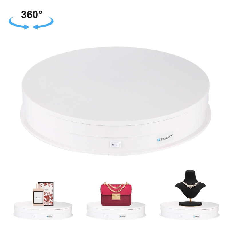 Đế xoay 360 độ hỗ trợ chụp ảnh và quay video sản phẩm size 30cm Puluz 3049 - hàng chính hãng