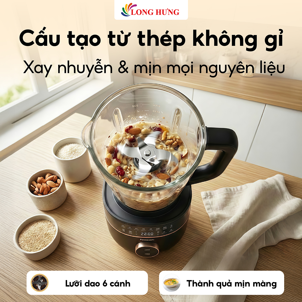 Máy xay đa năng Panasonic MX-HG4401KRA - Hàng chính hãng