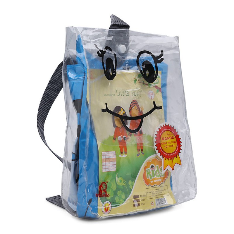 Bộ quần áo đi mưa trẻ em ong mật Size 1 dành cho bé có chiều cao từ 90 -110 cm Rando