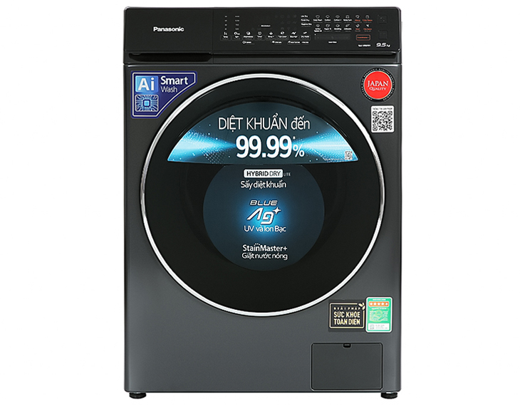 NA-V95FR1BVT - Máy giặt sấy Panasonic 9.5/2 kg HÀNG CHÍNH HÃNG