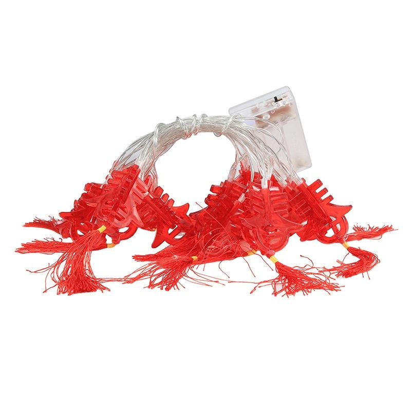 1 bộ dây đèn 10 LED trang trí năm mới