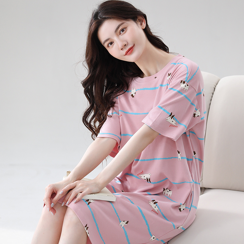 Váy mặc nhà cotton 8841