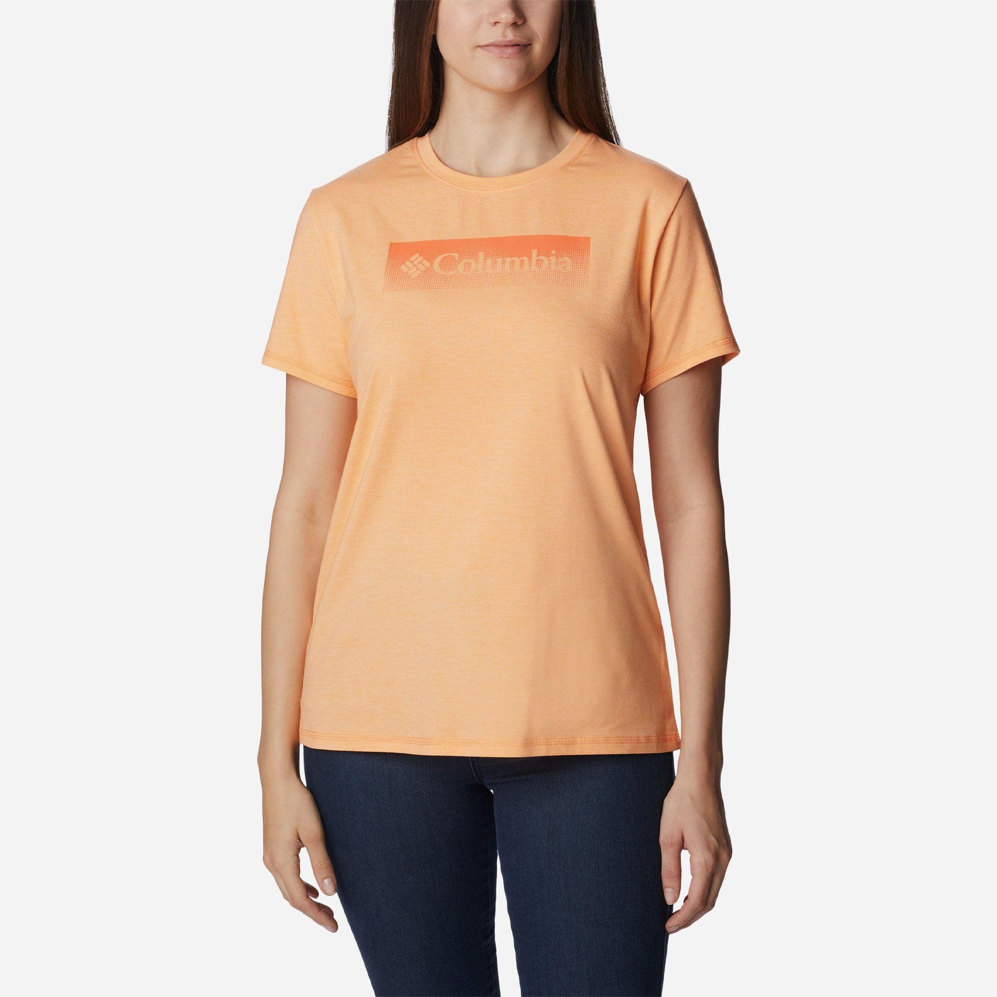 Áo thun ngắn tay thể thao nữ Columbia Sun Trek Graphic - 1931752829