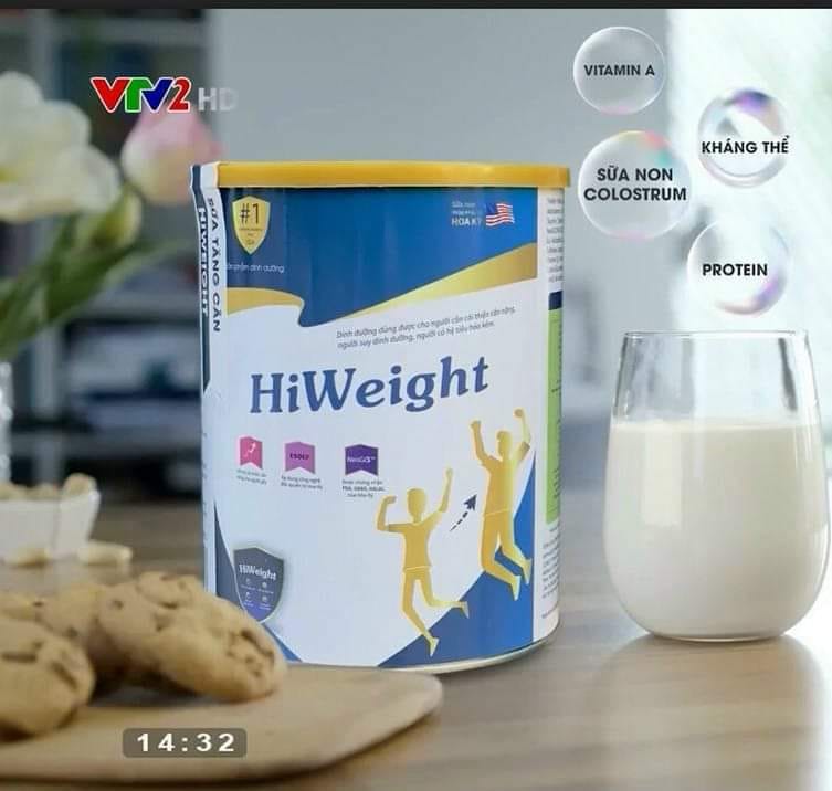Sữa Hiweight Tăng Cân 650G