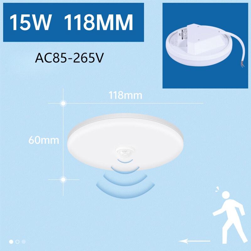 Đèn trần Led hiện đại Cảm biến chuyển động PIR Đèn trần 110V 220V 15W 20W 30W 40W Hành lang nhà bếp Đồ đạc trang trí nội thất Hành lang