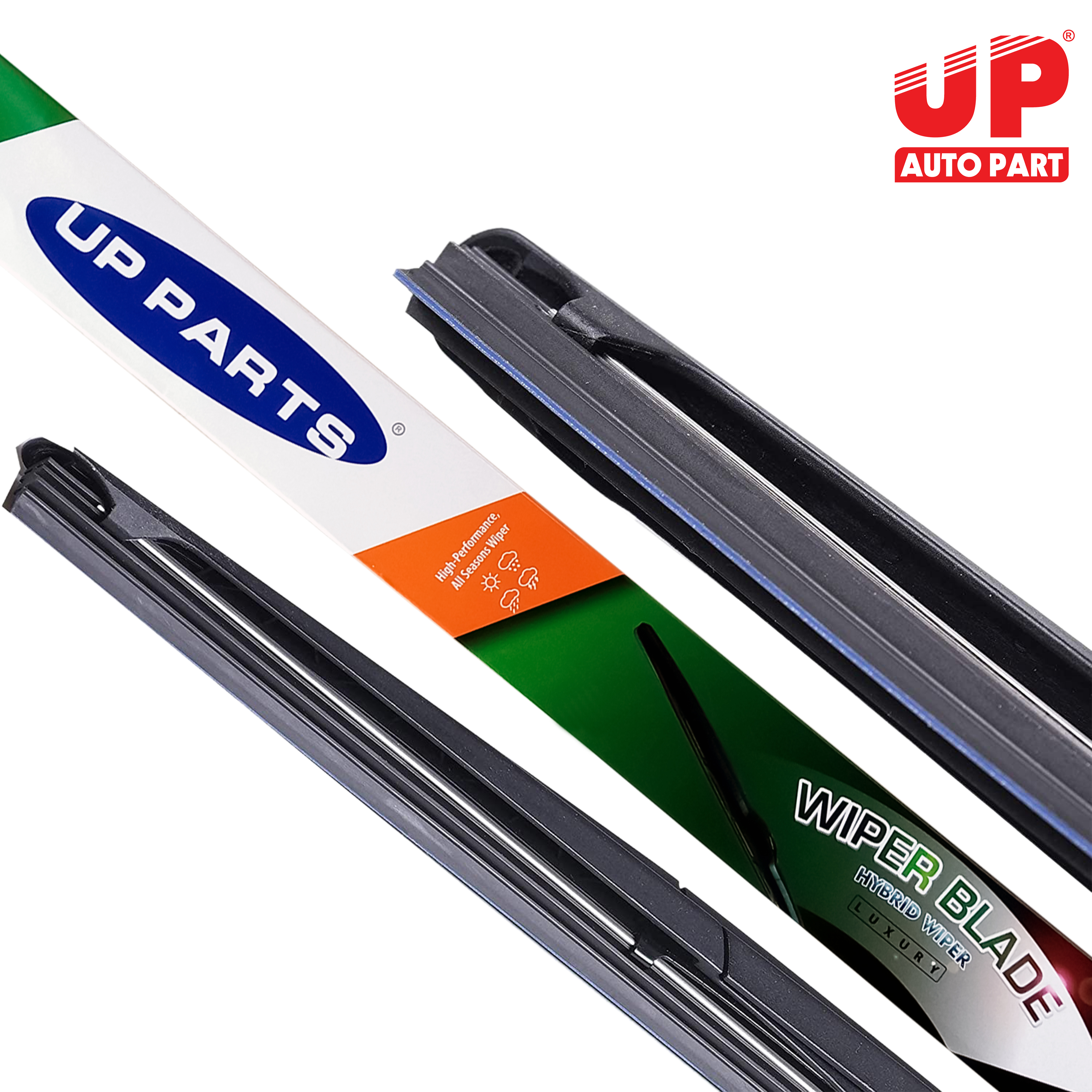 Cặp gạt mưa 3 khúc UP Hybrid Luxury dùng cho xe cần gạt tay móc chữ U