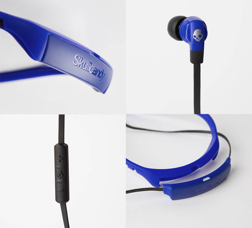 Tai nghe Bluetooth Wireless Skullcandy SMOKIN BUD 2 - Xanh Dương - Hàng Chính Hãng