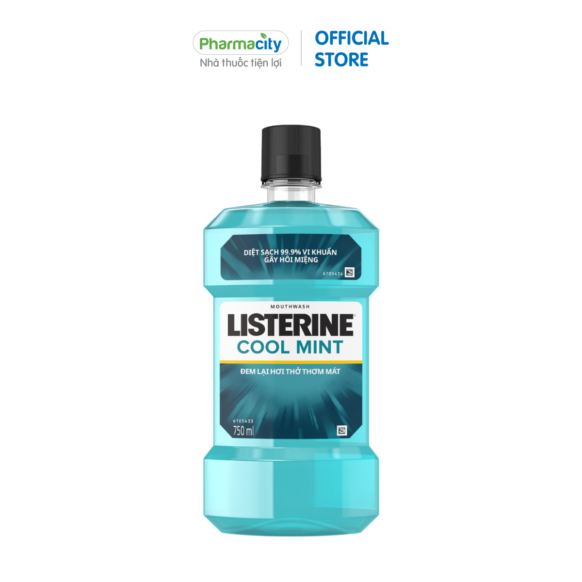 Nước súc miệng Listerine Coolmint