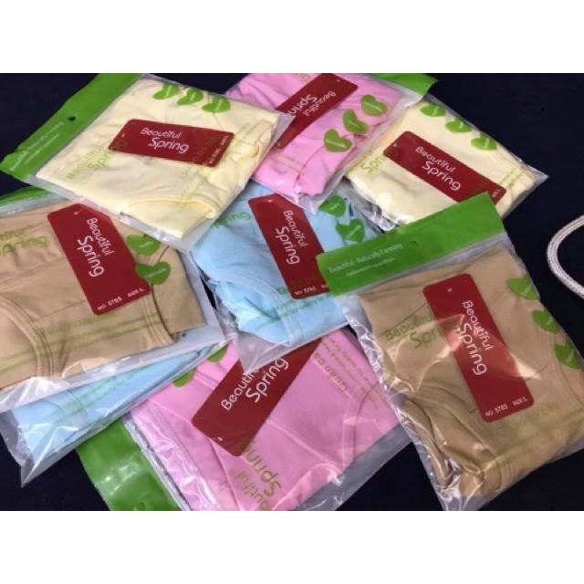 Quần Lót Bầu Cạp Chéo Cotton Spring