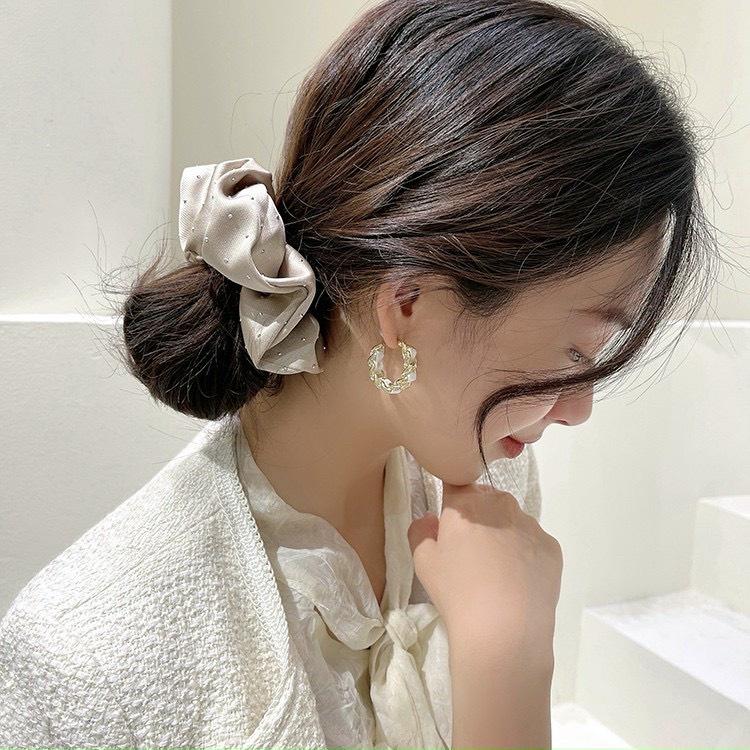 Bông tai thời trang nữ hạt cườm KLA 222