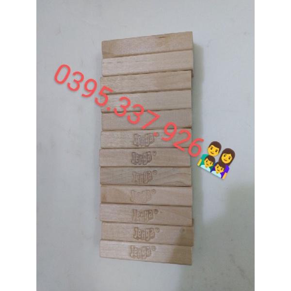 Combo 150 thanh rút gỗ#xếp gỗ#domino#jenga#gỗ bạch dương