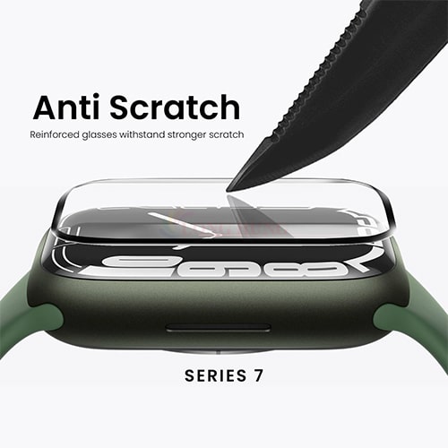 Dán màn hình cường lực chống va đập dành cho Zeelot Apple Watch 41/45mm - Hàng chính hãng