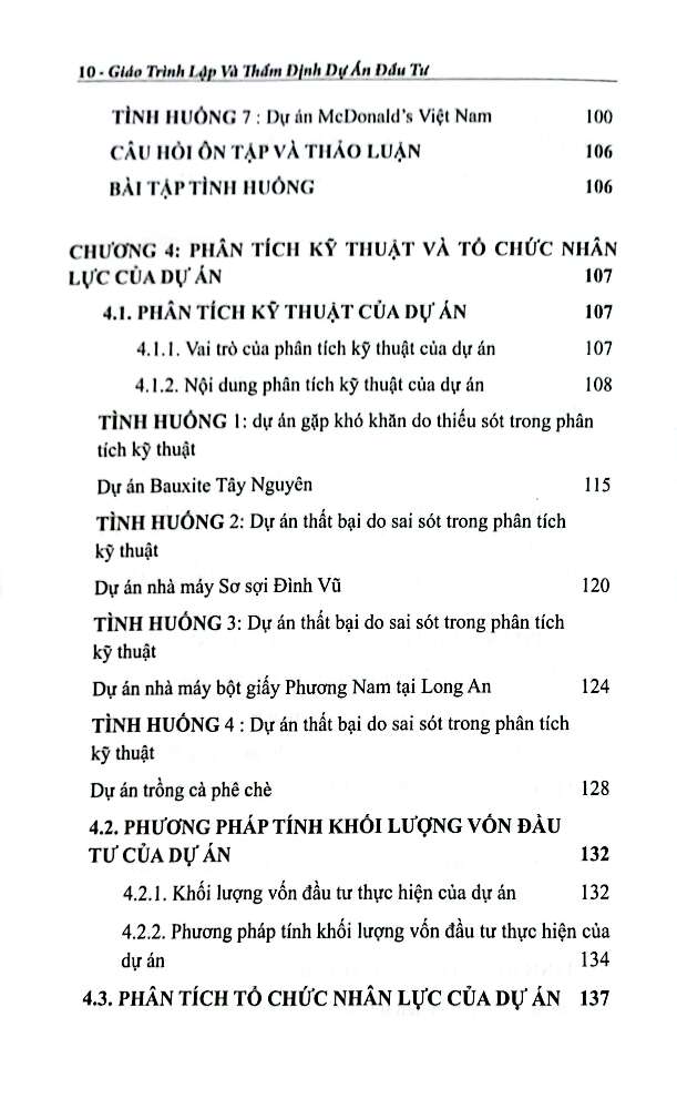 GIÁO TRÌNH LẬP VÀ THẨM ĐỊNH DỰ ÁN ĐẦU TƯ (TBL2)