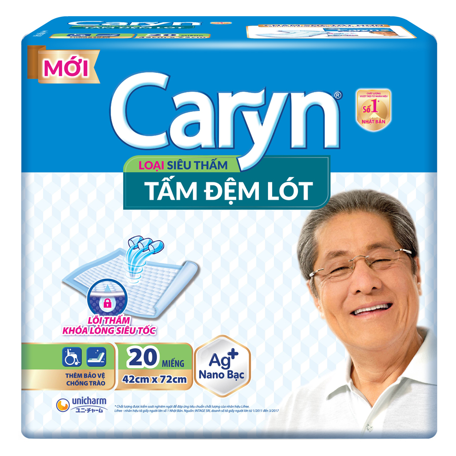 Hình ảnh Tấm Đệm Lót Siêu Thấm Caryn (20 Miếng)