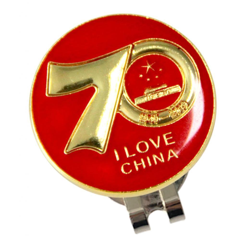 Golf Cap Clip Ball Marker Golf Hat Metal Clamp