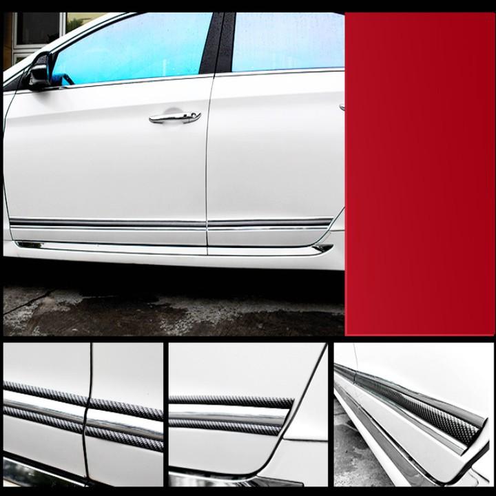 Cuộn Cacbon dán cốp, dán bước chân chống xước xe 70MM X 2,5M: Mã CB-01