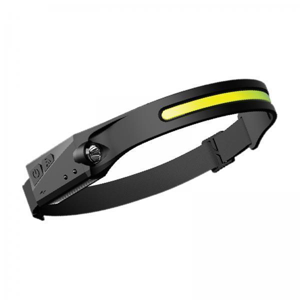 2x LED Headlamp Motion Sensor COB Headlight Waterproof Work Flashlight Bright