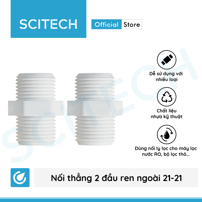 Bộ lọc nước sinh hoạt, bộ ba lọc thô 10 inch Tamachi by Scitech - Hàng chính hãng